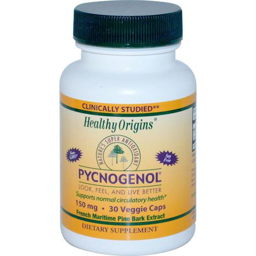 Healthy Origins Pycnogenol - 150 mg - 30 Vegetarian Capsules