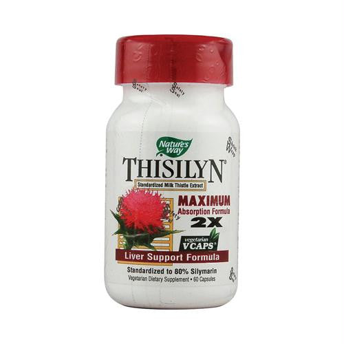 Natures Way Thisilyn Standardized Milk Thistle Extract - 60 Capsules