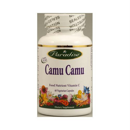 Paradise Herbs Camu Camu - 60 Vegetable Capsules