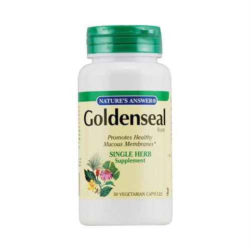 Natures Answer Goldenseal Root - 50 Vegetarian Capsules