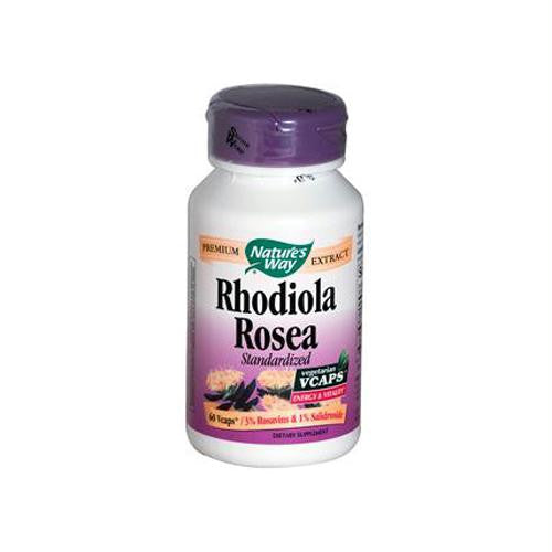 Natures Way Rhodiola Rosea Standardized - 60 Vcaps