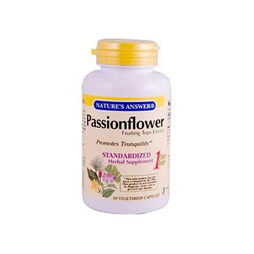 Natures Answer Passionflower Extract - 60 Vegetarian Capsules