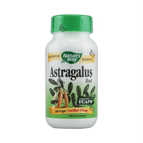 Natures Way Astragalus Root - 470 mg - 100 Vegetarian Capsules