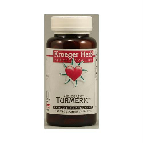 Kroeger Herb Turmeric - 100 Vegetarian Capsules