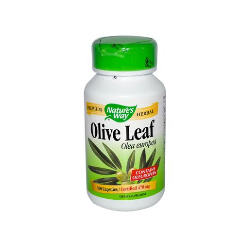 Natures Way Olive Leaf Olea Europea - 100 Capsules