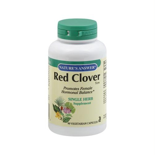 Natures Answer Red Clover Tops - 90 caps