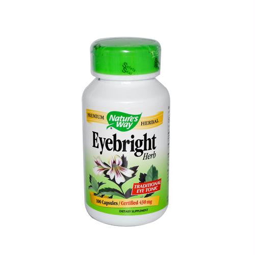 Natures Way Eyebright Herb - 100 Capsules