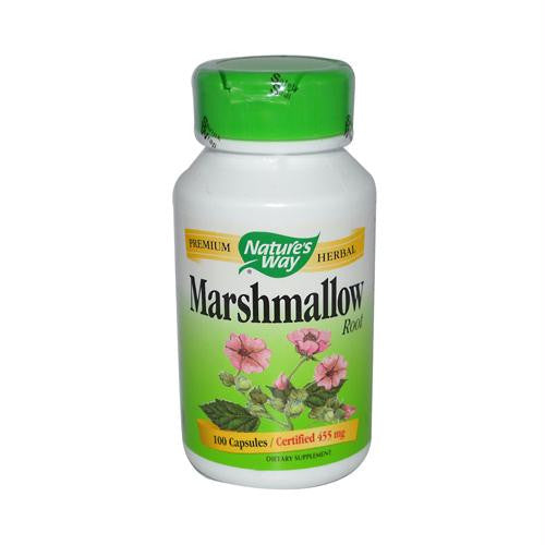 Natures Way Marshmallow Root - 100 Capsules