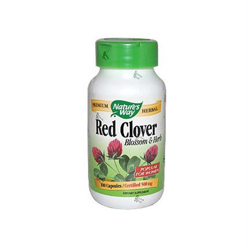 Natures Way Red Clover Blossom and Herb - 100 Capsules