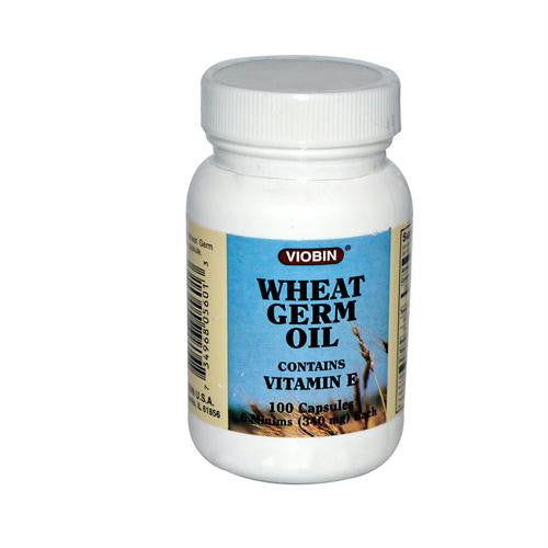 Viobin Wheat Germ Oil - 340 mg - 100 Capsules