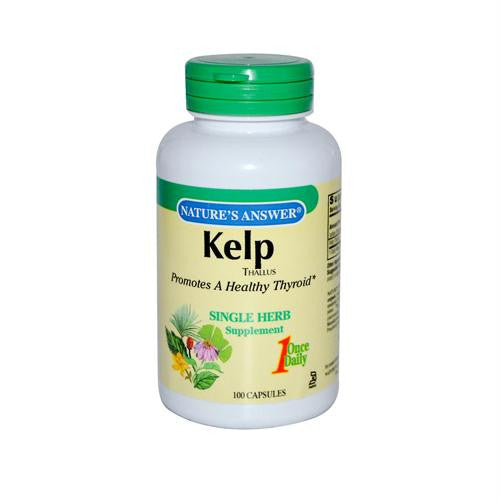 Natures Answer Kelp Thallus - 100 Capsules