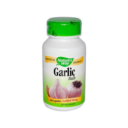 Natures Way Garlic Bulb - 100 Capsules