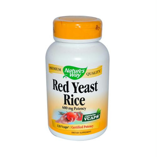 Natures Way Red Yeast Rice - 120 Vegetarian Capsules