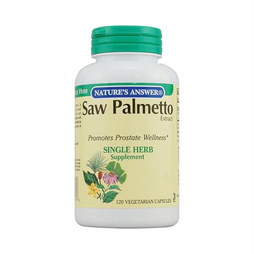 Natures Answer Saw Palmetto Berry Extract - 120 vcaps