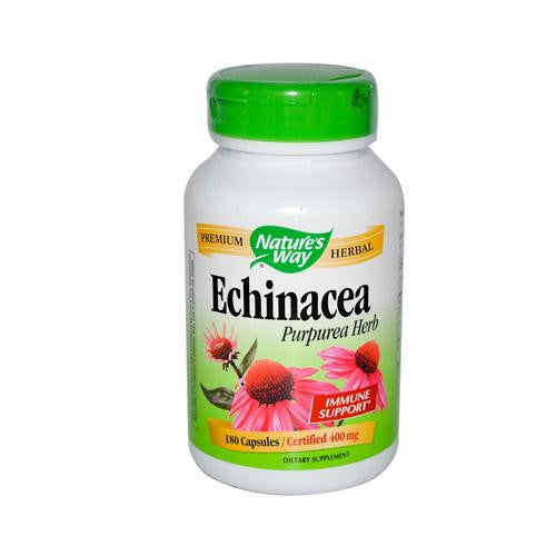 Natures Way Echinacea Purpurea Herb - 180 Capsules