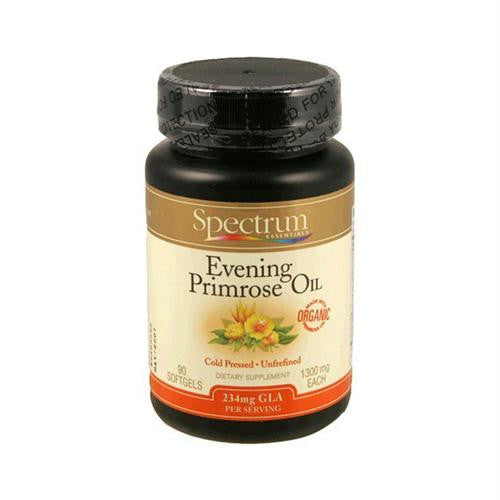 Spectrum Essentials Organic Evening Primrose Oil - 1300 mg - 90 Capsules