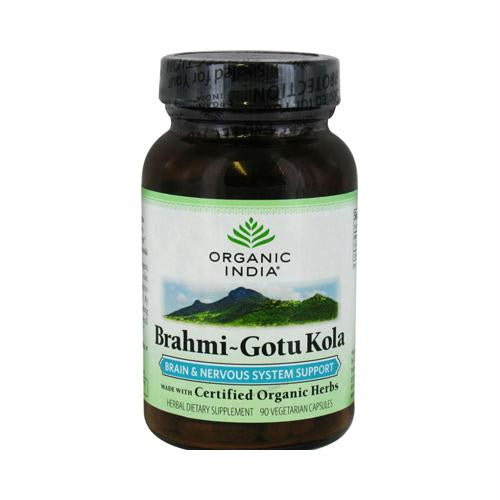 Organic India Brahmi-Gotu Kola - 90 Vegetarian Capsules