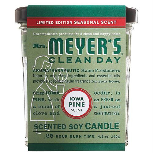 Mrs. Meyers Soy Candle - Iowa Pine - 4.9 oz