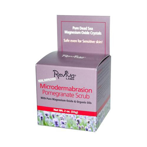 Reviva Labs Microdermabrasion Pomegranate Scrub - 2 oz