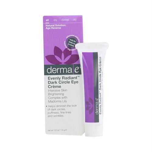 Derma E Evenly Radiant Dark Circle Eye Cr me - 0.5 oz