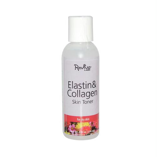 Reviva Labs Elastin Collagen Skin Toner - 4 fl oz