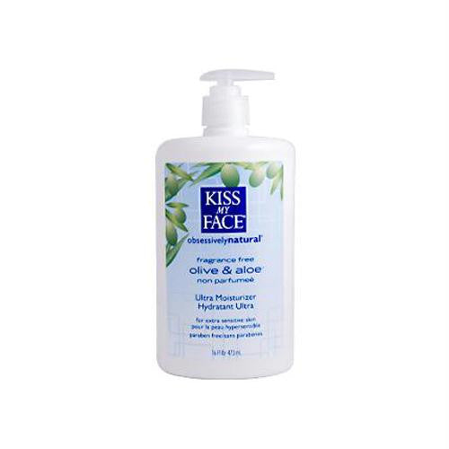 Kiss My Face Ultra Moisturizer Olive and Aloe Fragrance Free - 16 fl oz