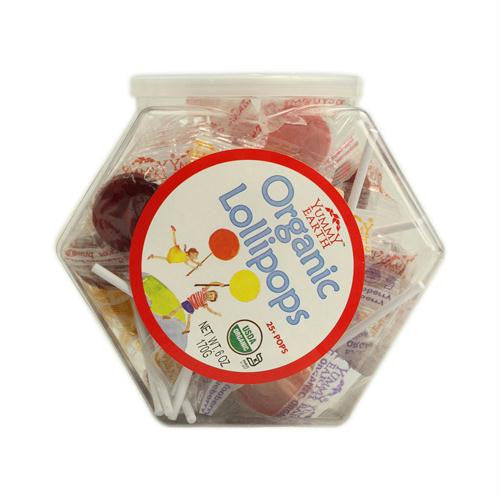 Yummy Earth Organic Lollipops Personal Bin - 6 oz