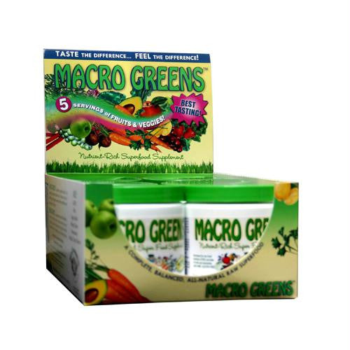 MacroLife Naturals Macro Green Bar - Case of 6 - 2 oz