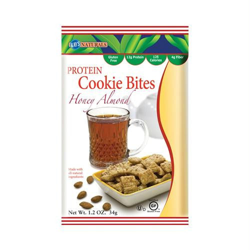 Kays Naturals Cookie Bites - Honey Almond - Case of 6 - 1.2 oz