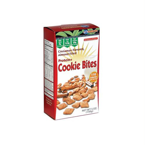 Kays Naturals Protein Cookie Bites - Cinnamon - Case of 6 - 1.2 oz