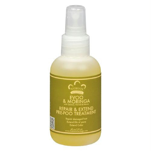 Nubian Heritage Prepoo Serum - Repair and Extend Extra Virgin Olive Oil and Moringa - 4 oz