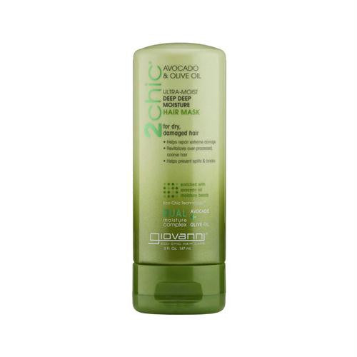 Giovanni Hair Care Products Hair Mask - 2Chic Avocado and Olive Oil - 5 oz