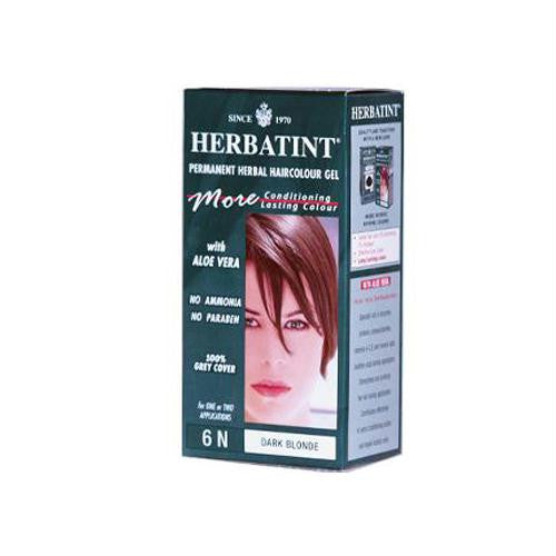 Herbatint Permanent Herbal Haircolour Gel 6N Dark Blonde - 135 ml