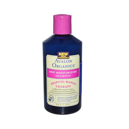 Avalon Organics Moisturizing Shampoo Awapuhi Mango - 14 fl oz