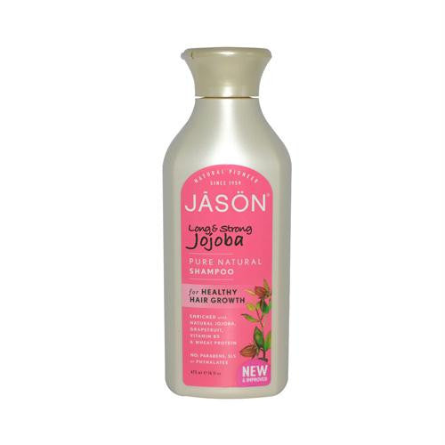 Jason Pure Natural Shampoo Long and Strong Jojoba - 16 fl oz