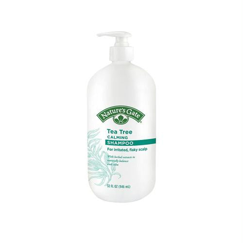 Natures Gate Tea Tree Calming Shampoo - 32 oz