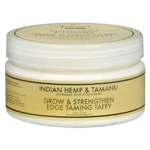 Nubian Heritage Hair Taffy - Grow and Strengthen Edge Taming Indian Hemp and Tamanu - 6 oz