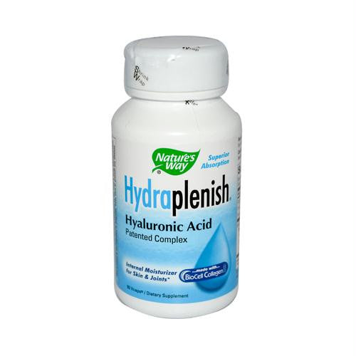 Natures Way Hydraplenish Hyaluronic Acid - 60 Capsules