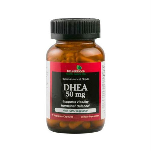 FutureBiotics DHEA - 50 mg - 75 Vegetarian Capsules