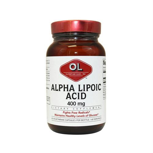 Olympian Labs Alpha Lipoic Acid - 400 mg - 60 Capsules