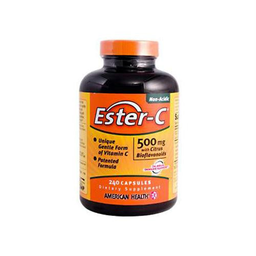 American Health Ester-C with Citrus Bioflavonoids - 500 mg - 240 Capsules