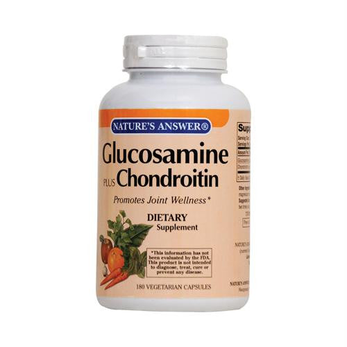 Natures Answer Glucosamine plus Chondroitin - 180 Vegetarian Capsules