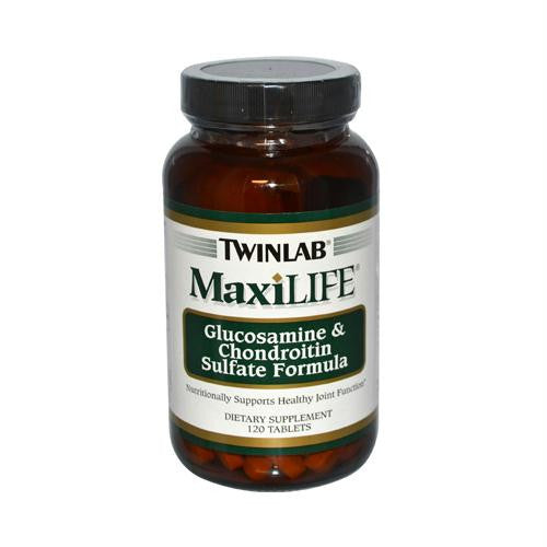 Twinlab MaxLIFE Glucosamine and Chondroitin Sulfate - 120 Tablets