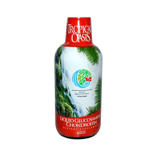 Tropical Oasis Liquid Glucosamine Chondroitin - 16 fl oz