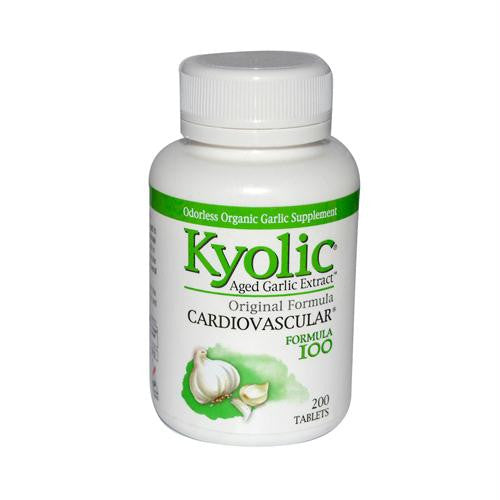 Kyolic Aged Garlic Extract Hi-Po Cardiovascular Original Formula 100 - 200 Tablets