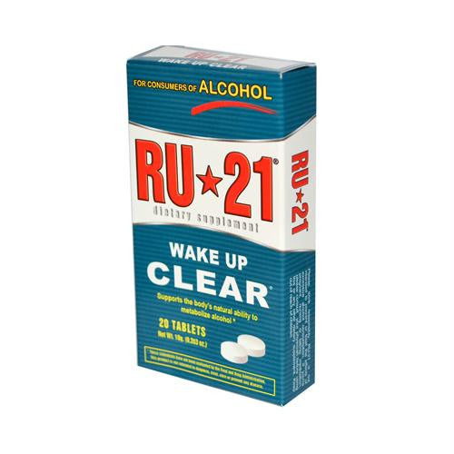 RU-21 Alcohol Metabolism Supplement - 20 Tablets