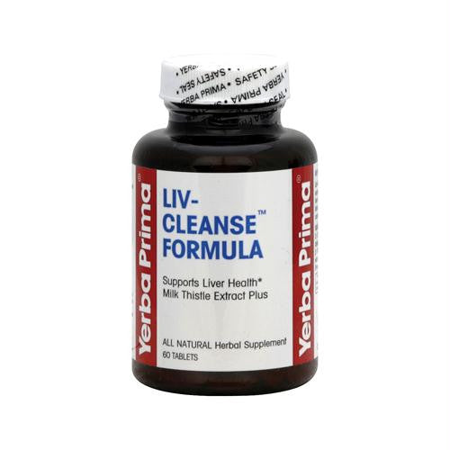 Yerba Prima Liv-Cleanse Formula 650 mg - 60 Tablets