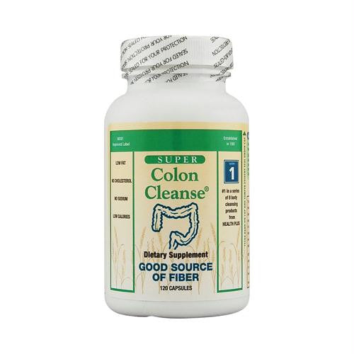 Health Plus Super Colon Cleanse - 120 Capsules