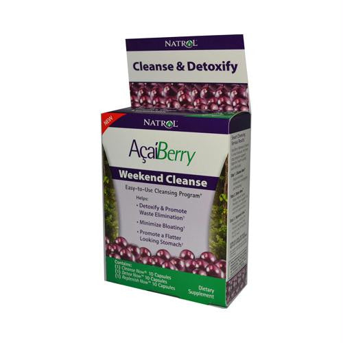 Natrol AcaiBerry Weekend Cleanse - 1 Kit