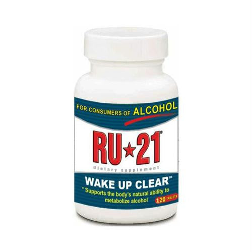 RU-21 Alcohol Metabolism Supplement - 120 Tablets